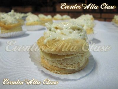Catering Volovan pasabocas coctel